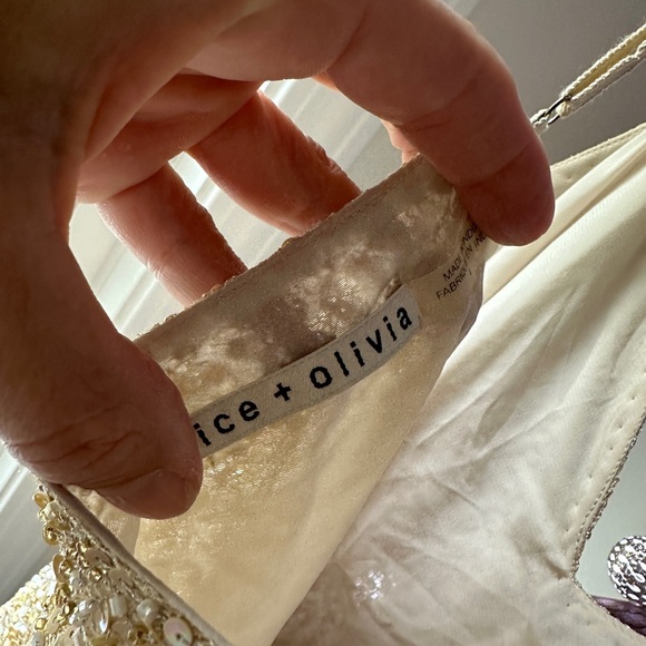 EUC Alice + Olivia Sparkly dress - Picture 3 of 4